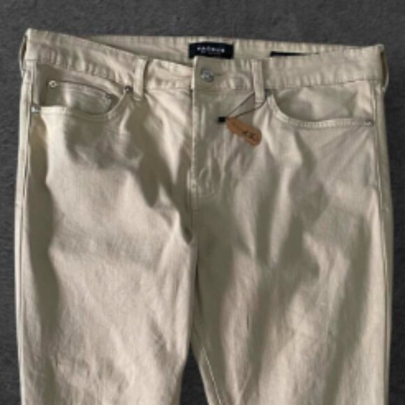 Beige Slim-Fit Chino Pants - Picture 4 of 4